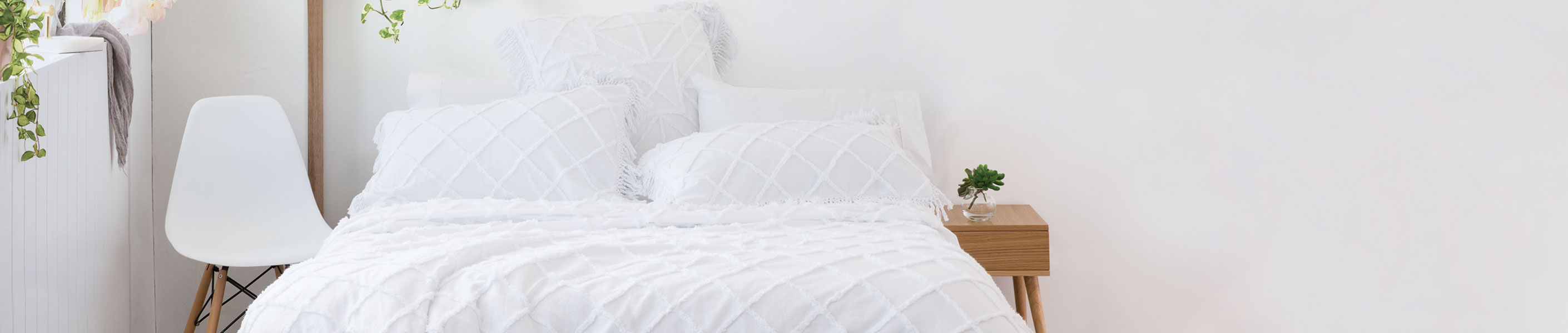 White,Bed Covers