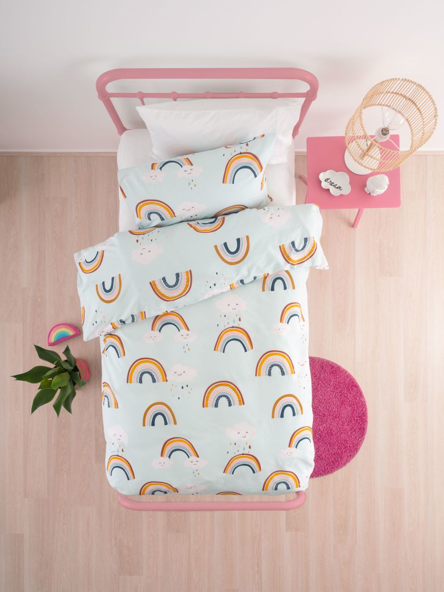 Rainbow Skies Duvet Cover Set