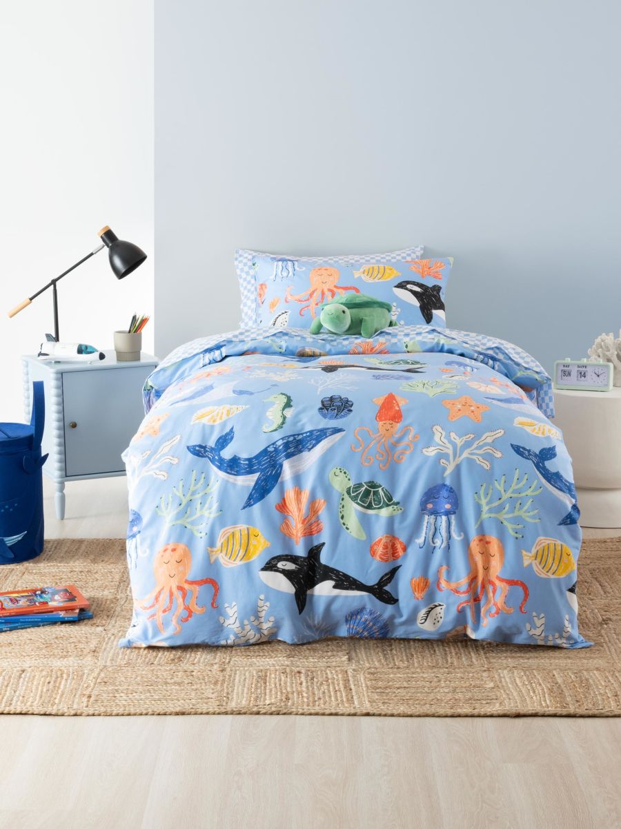 Coral Cove Duvet Cover Set
