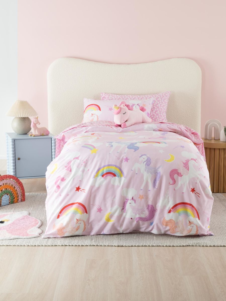 Unicorn Sparkle Duvet Cover Set
