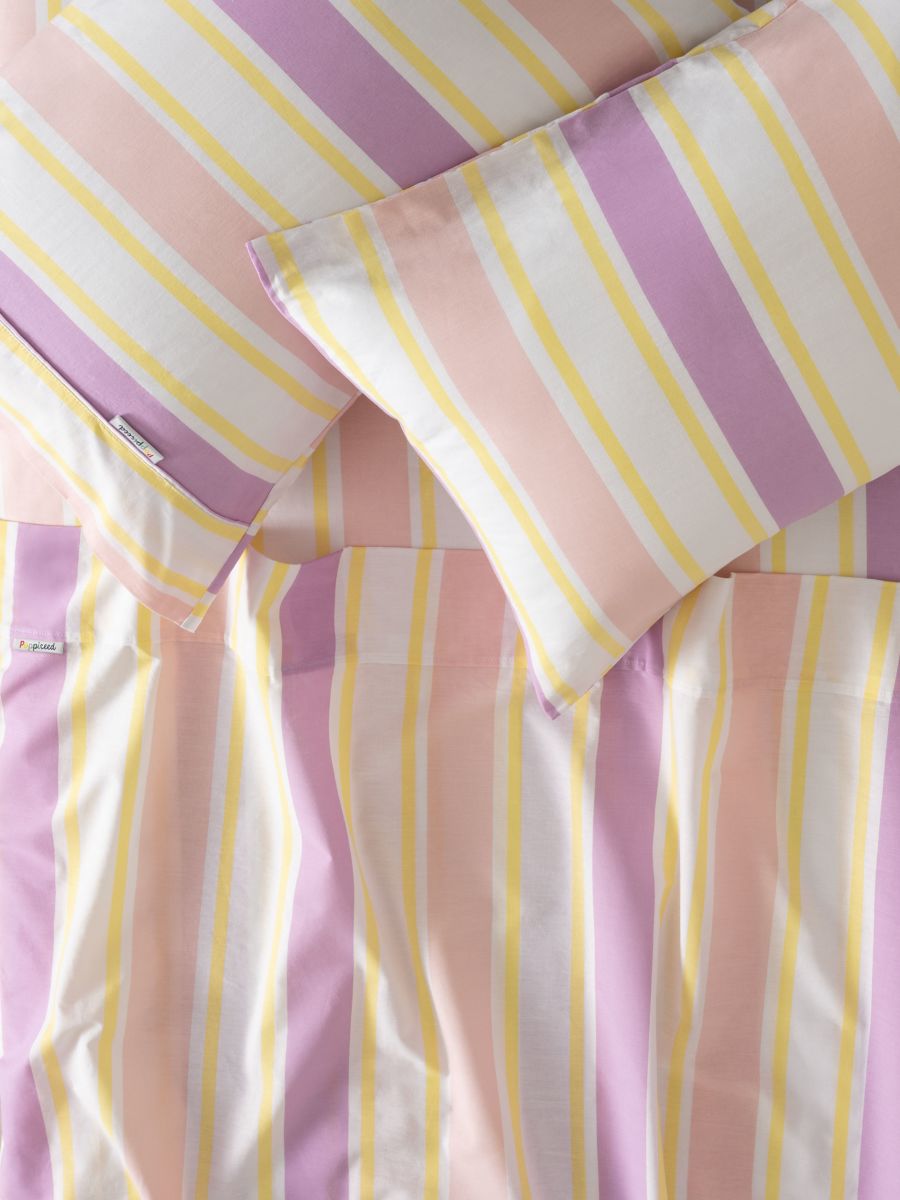 Wide Stripe Flat Sheet