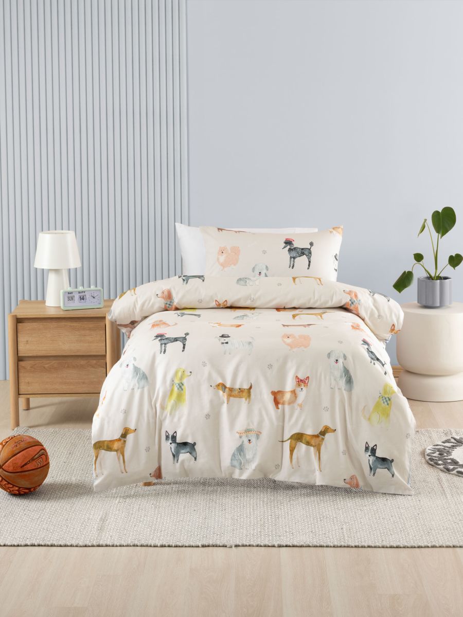Dog Dreams Duvet Cover Set