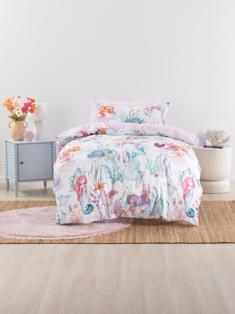 Mermaid Lagoon Duvet Cover Set