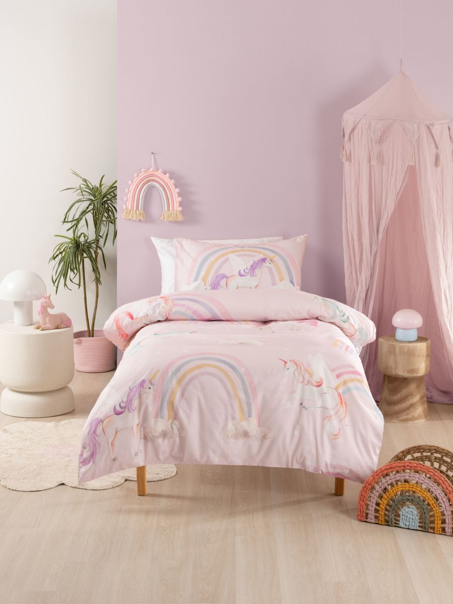 Unicorn Utopia Duvet Cover Set