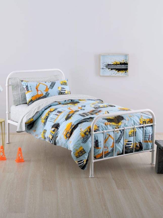 Digger single hotsell duvet cover